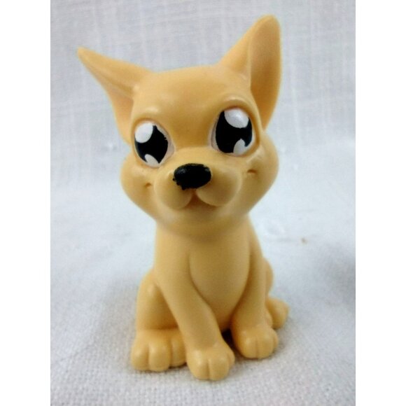 Kids Toy Lot Rubber Figure Boy Puppy Dogs Husky Chihuahua Dachshund Vintage - Picture 11 of 12